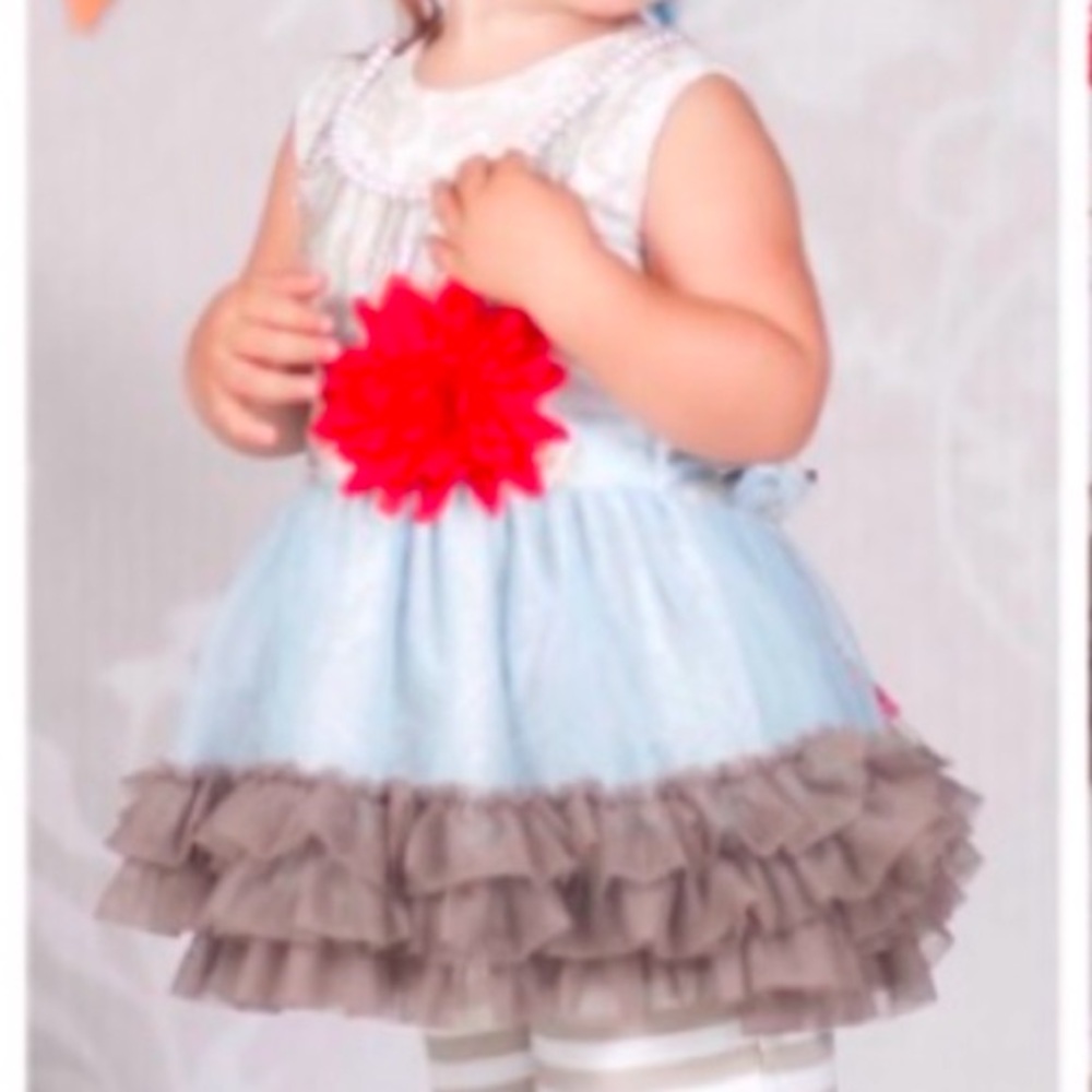 3T Giggle Moon Wedding Bells Tutu Dress- Hard to Find! - Picture 10 of 11